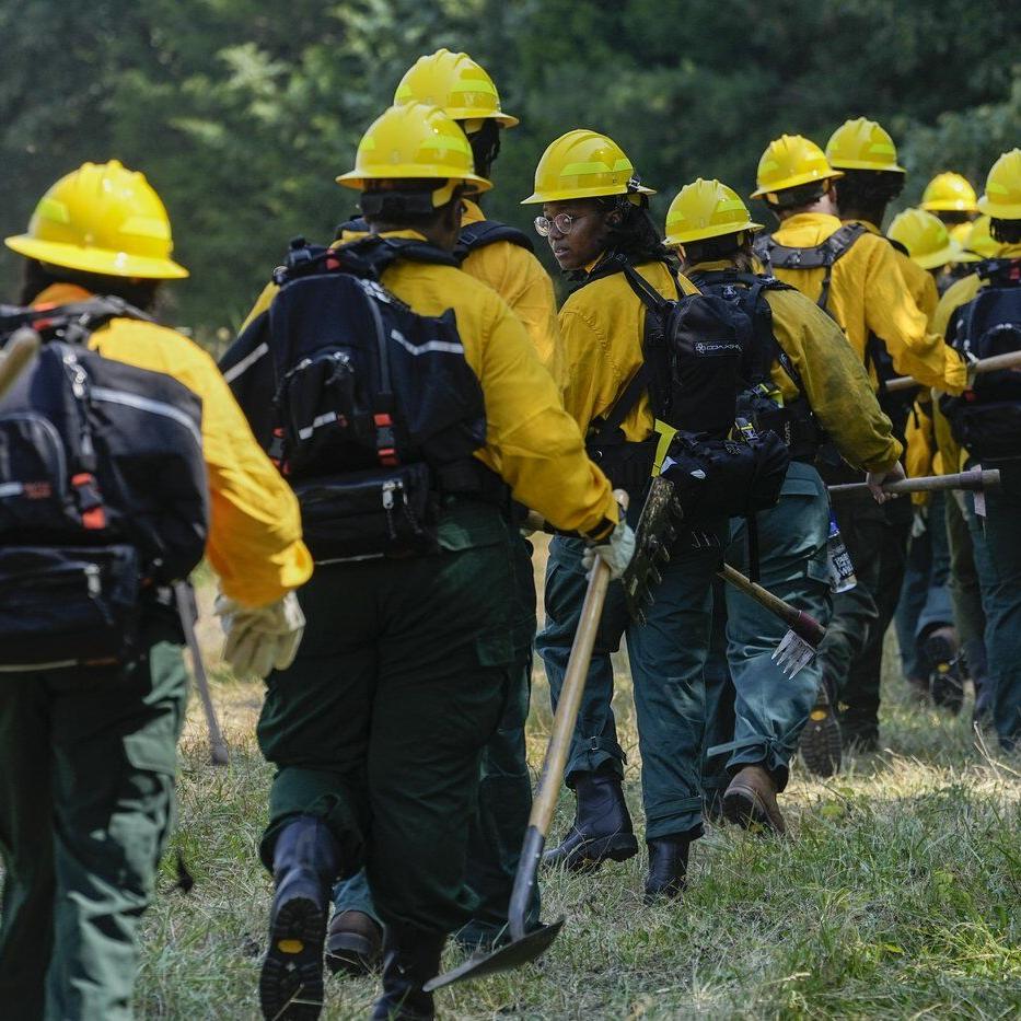 Trump backs higher pay for wildland firefighters while DOGE cuts wildfire support staff